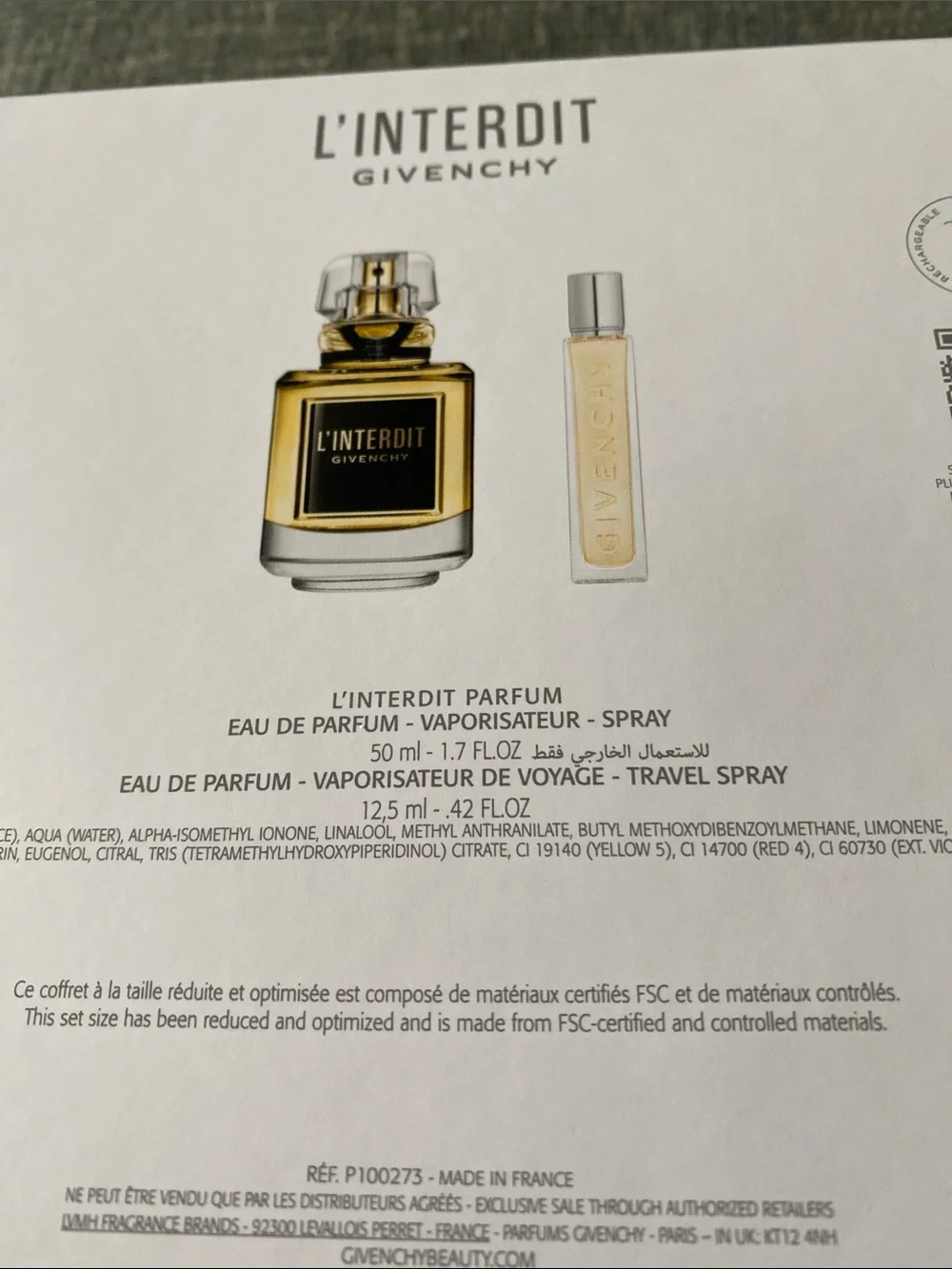 Givenchy L’interdit Gift Set - Picture 5 of 7